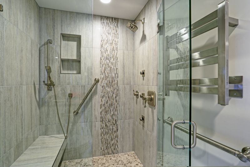 Stylish Shower with Tiles
