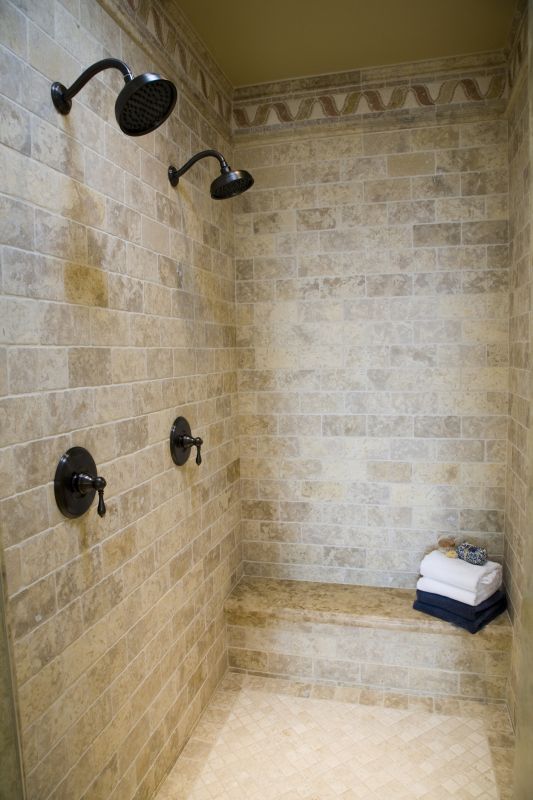 Luxurious Shower Environment